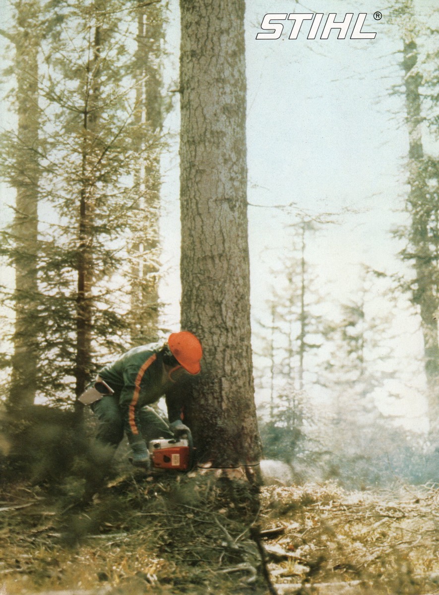 Brochure forestière STIHL de 1980