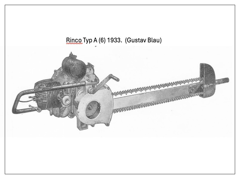 RINCO Type A (6), 1933 – illustration d’un exemplaire de la génération Type A sous Gustav Blau.
