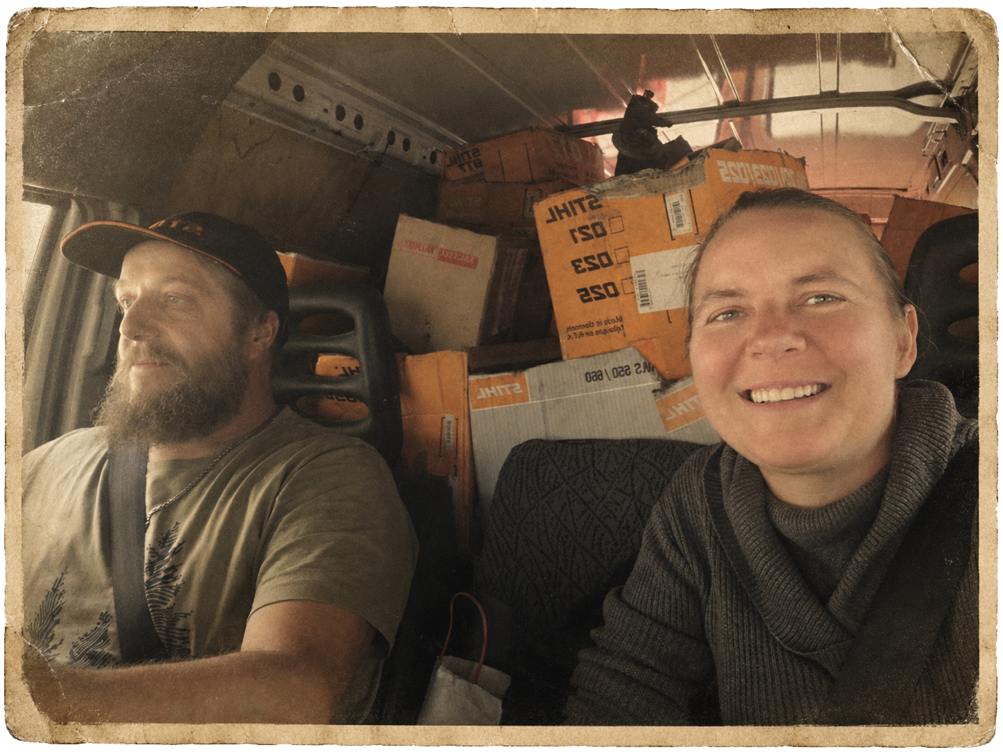 Sur la route avec OLDCHAINSAW