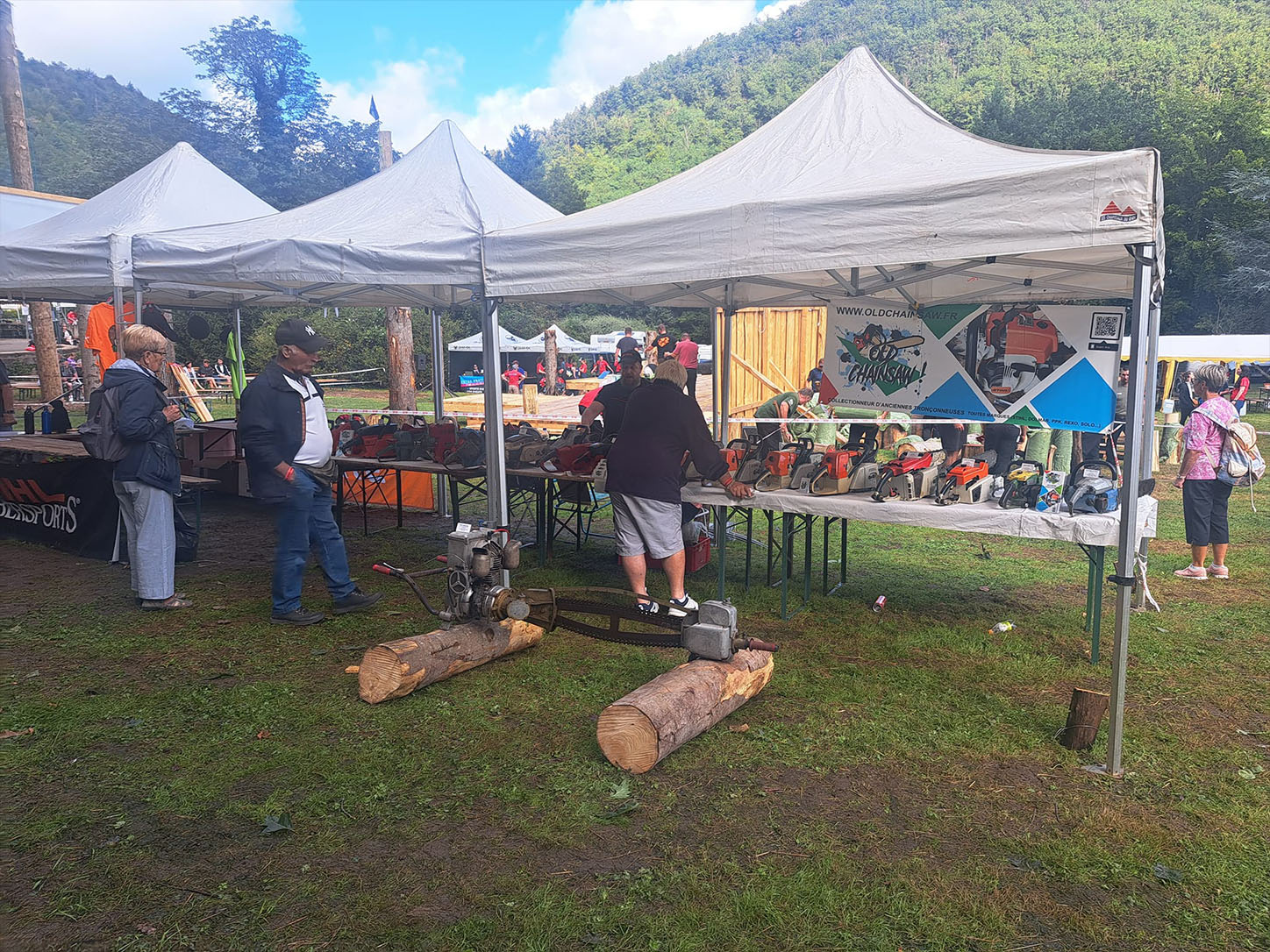 OLDCHAINSAW en exposition, un lieu de rencontre et d’échange autour des tronçonneuses anciennes