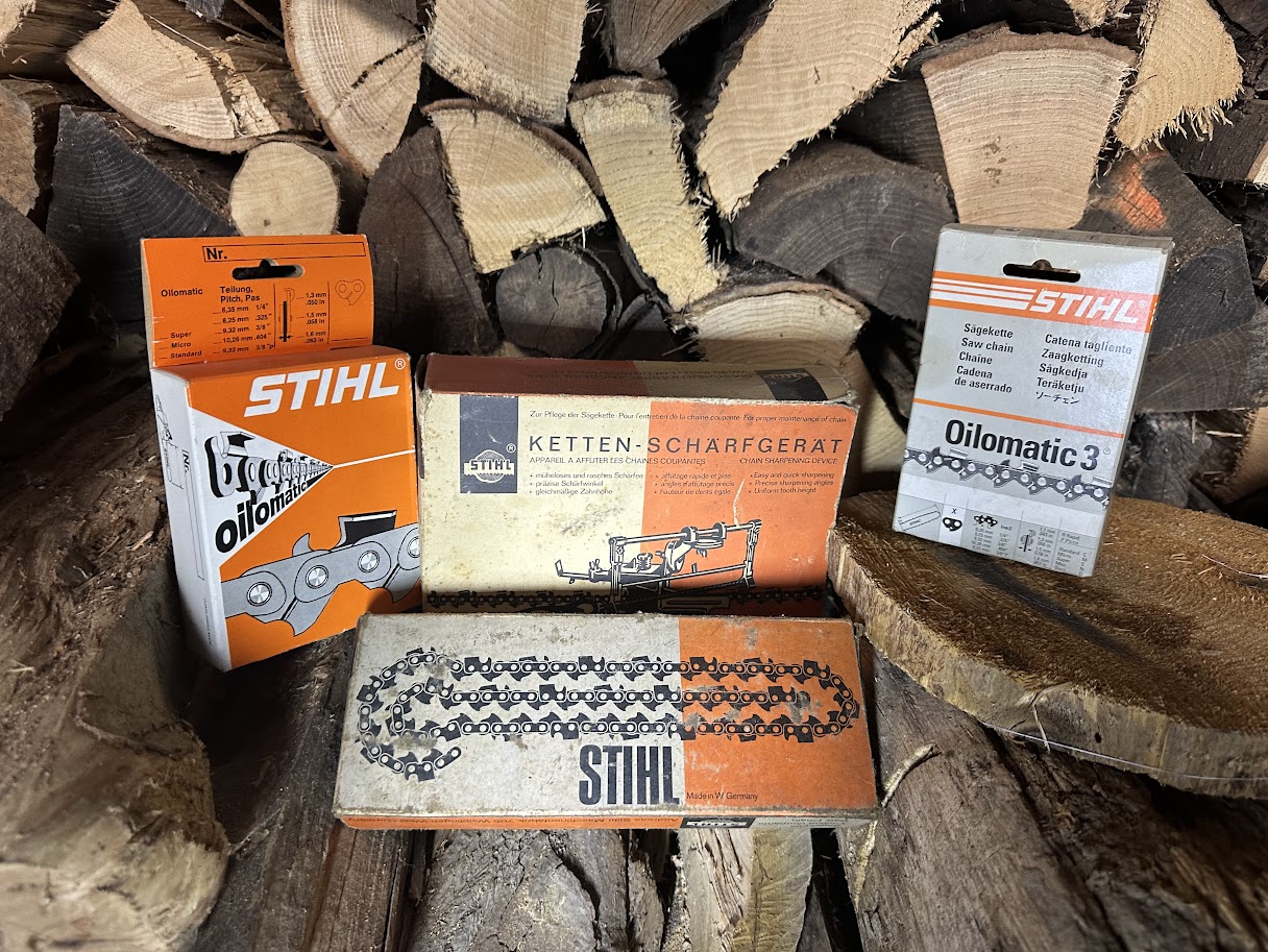 Sélection de pièces emblématiques conservées par OLDCHAINSAW