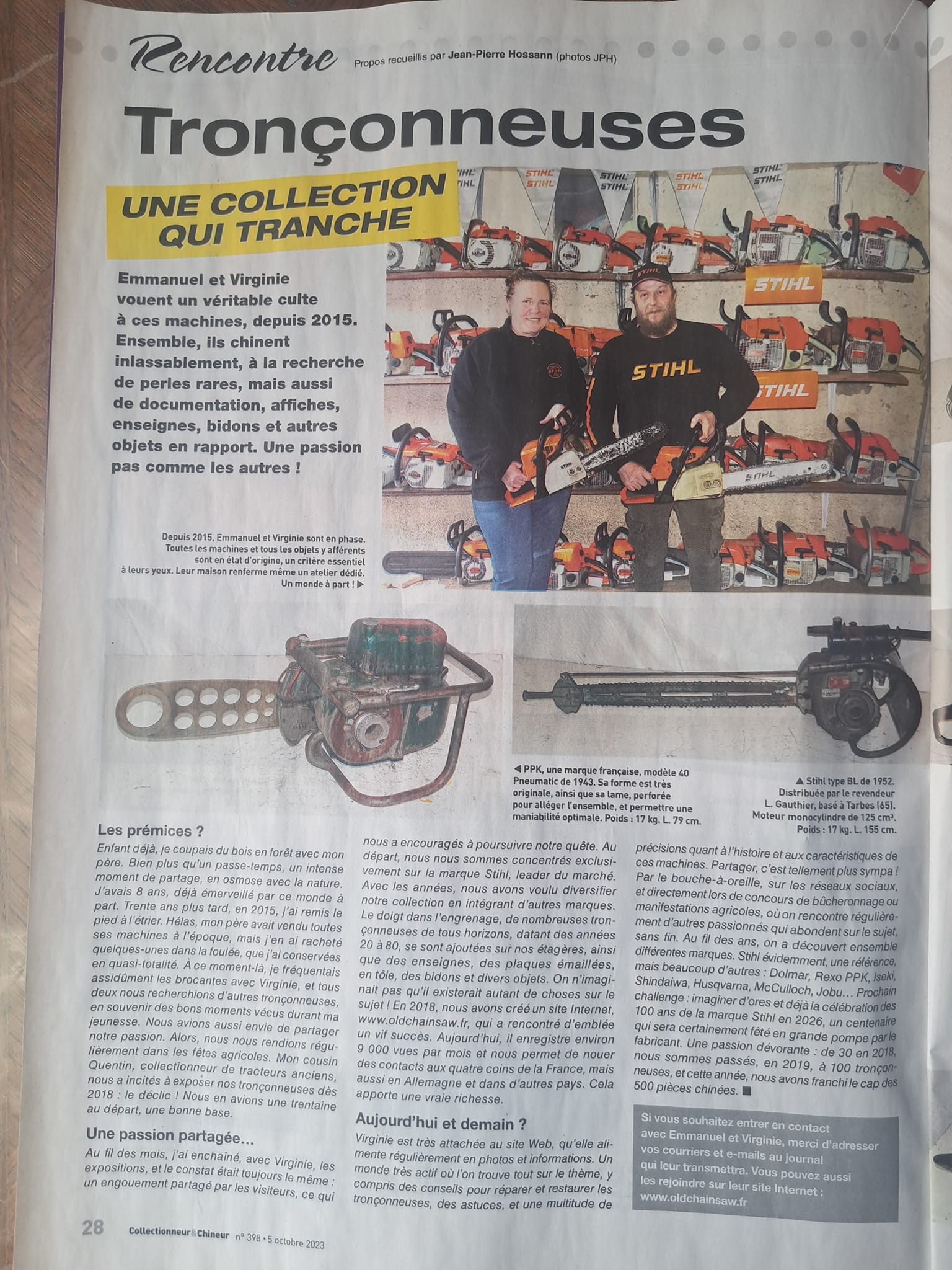 Collectionneur & Chineur n°398 – Une collection qui tranche – page 28