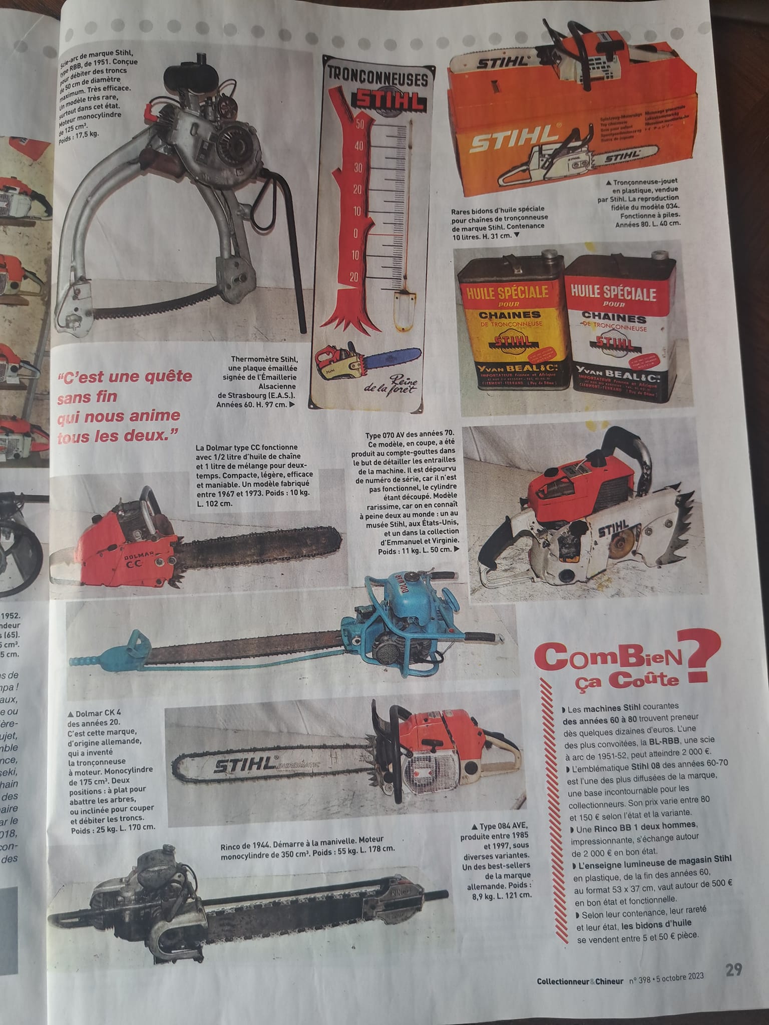 Collectionneur & Chineur n°398 – Une collection qui tranche – page 29